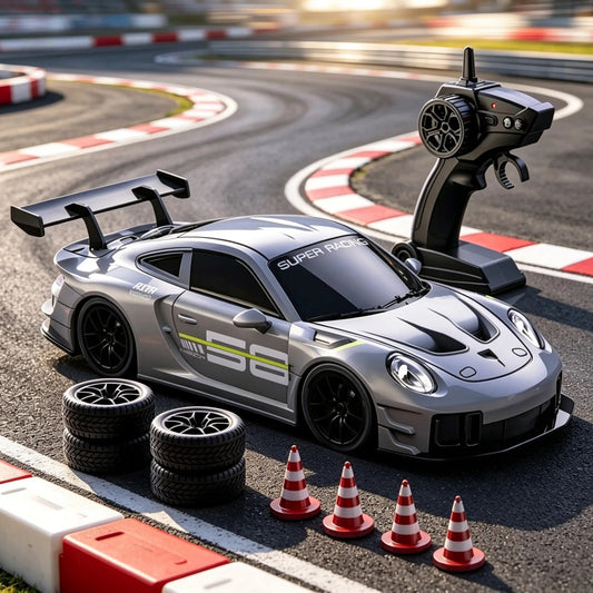 MiniDrift High Speed Drift Auto mit LED & Fernsteuerung
