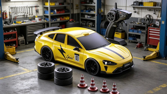 MiniDrift High Speed Drift Auto mit LED & Fernsteuerung