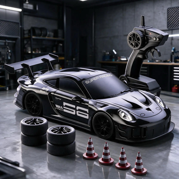 MiniDrift RC Drift Auto 1:18 – Schwarz