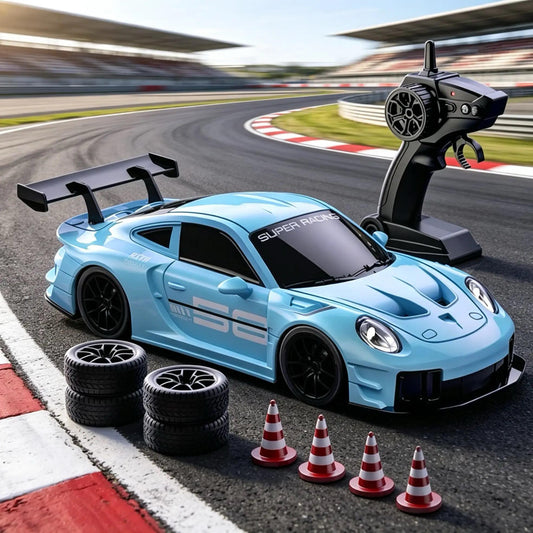 MiniDrift High Speed Drift Auto mit LED & Fernsteuerung