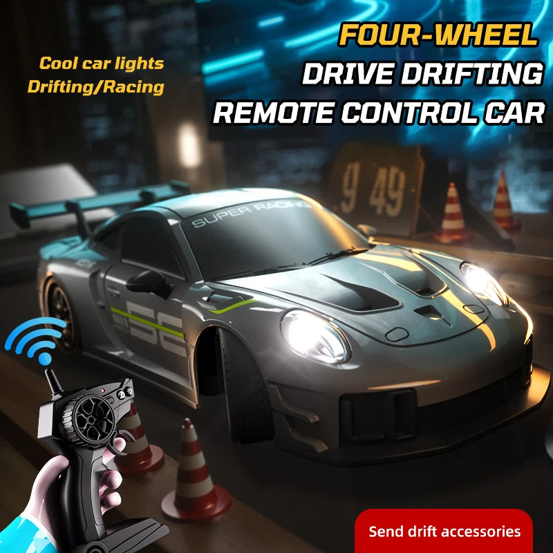 MiniDrift High Speed Drift Auto mit LED & Fernsteuerung
