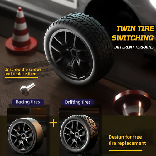 4WD RC Auto 2,4GHz High Speed Drift Racing Truck RTR – Ferngesteuertes Auto für Kinder