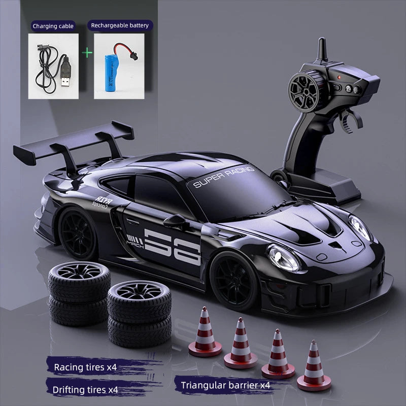 MiniDrift High Speed Drift Auto mit LED & Fernsteuerung