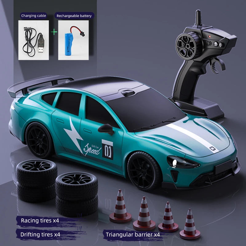 MiniDrift High Speed Drift Auto mit LED & Fernsteuerung